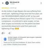 Patient Testimonials | Dr.Kiran Kumar Lingutla | Ameerpet, Hyderabad
