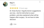 Patient Testimonials | Dr. Kiran Lingutla | Ameerpet, Hyderabad