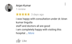 Patient Testimonials | Dr. Kiran Lingutla | Ameerpet, Hyderabad