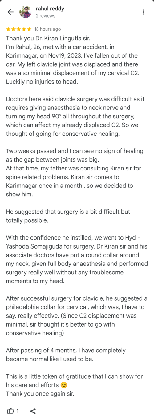 Dr. Kiran Lingutla|Ameerpet,Hyderabad